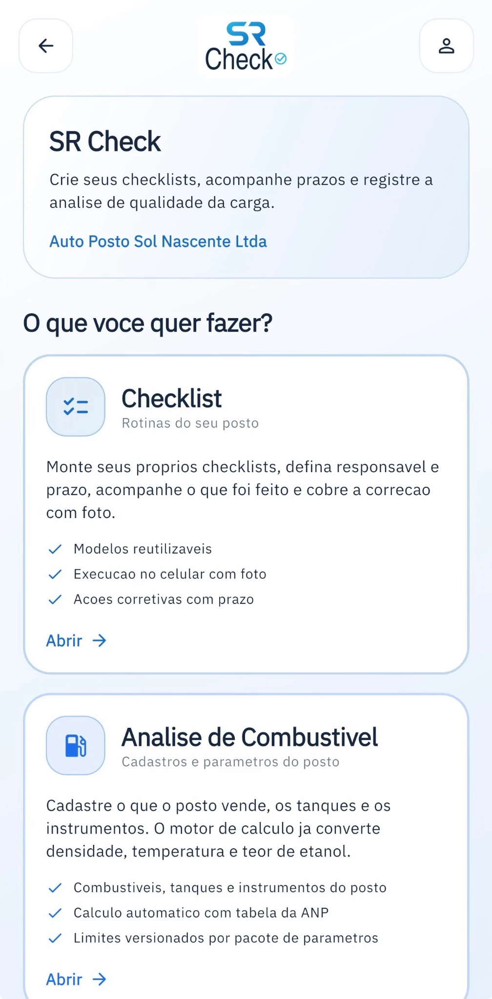 Rotinas e análises conectadas