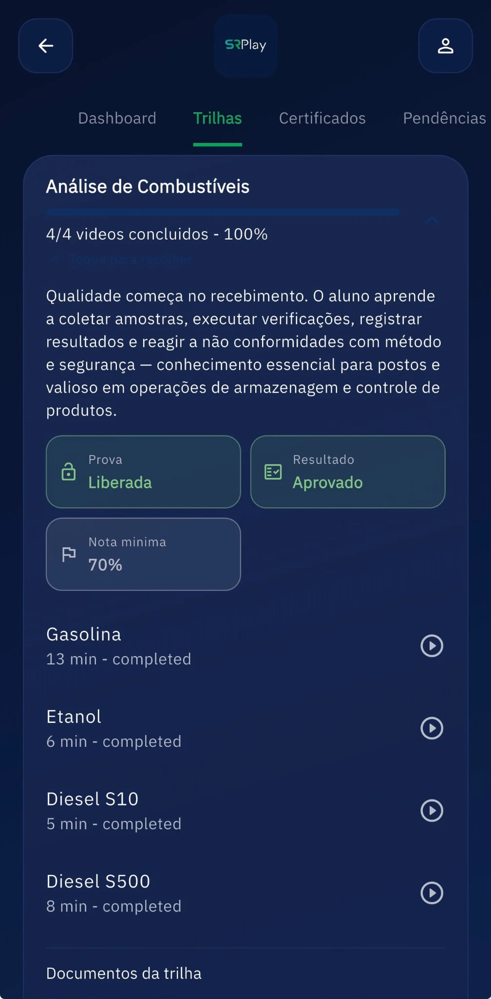 Conhecimento para a operação